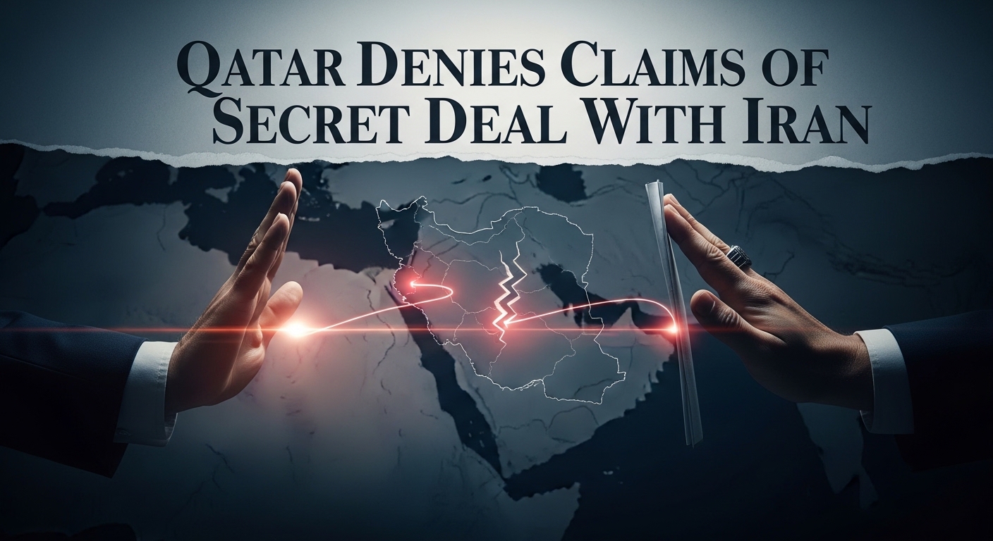 Al Jazeera headquarters in Doha amid controversy over alleged media coverage deal between Qatar and Iran