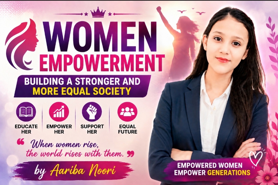 women empowerment concept showing strong confident women achieving success