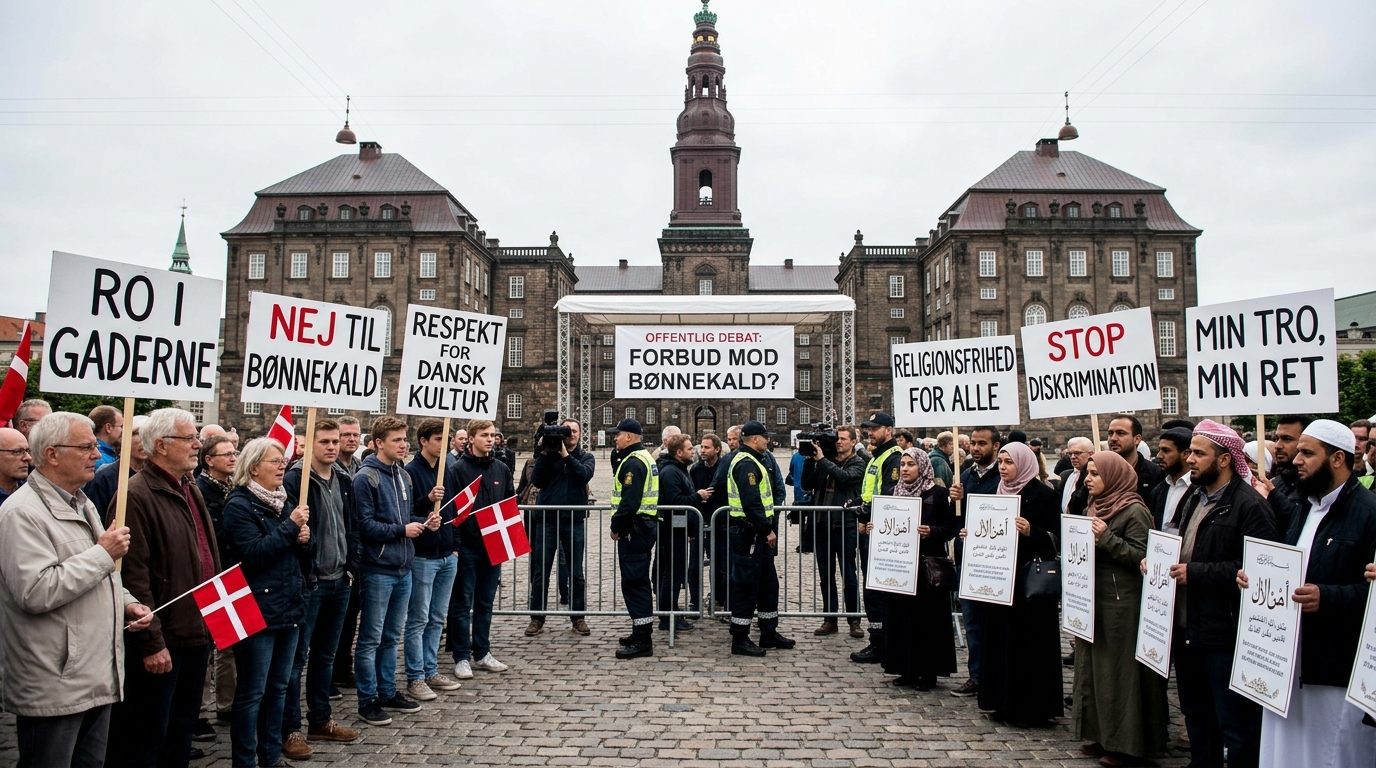 Denmark Islamic Call to Prayer Ban proposal under government review amid religious freedom debate