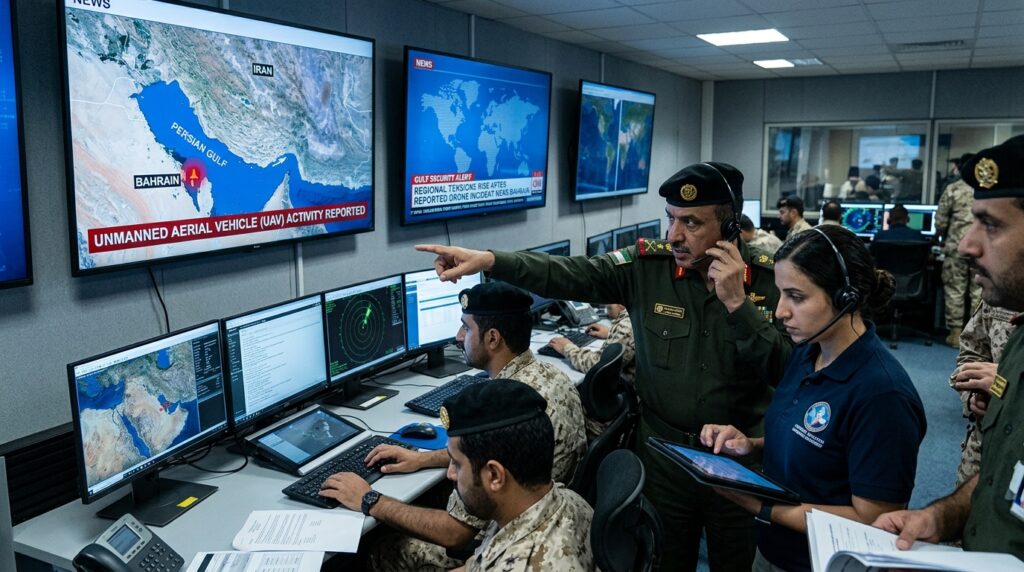 Iran Bahrain Drone Attack raises regional security concerns in the Gulf region